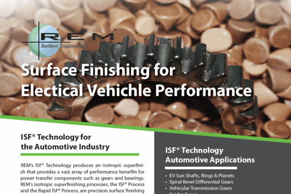 Surface Finishing for Electric Vehichles